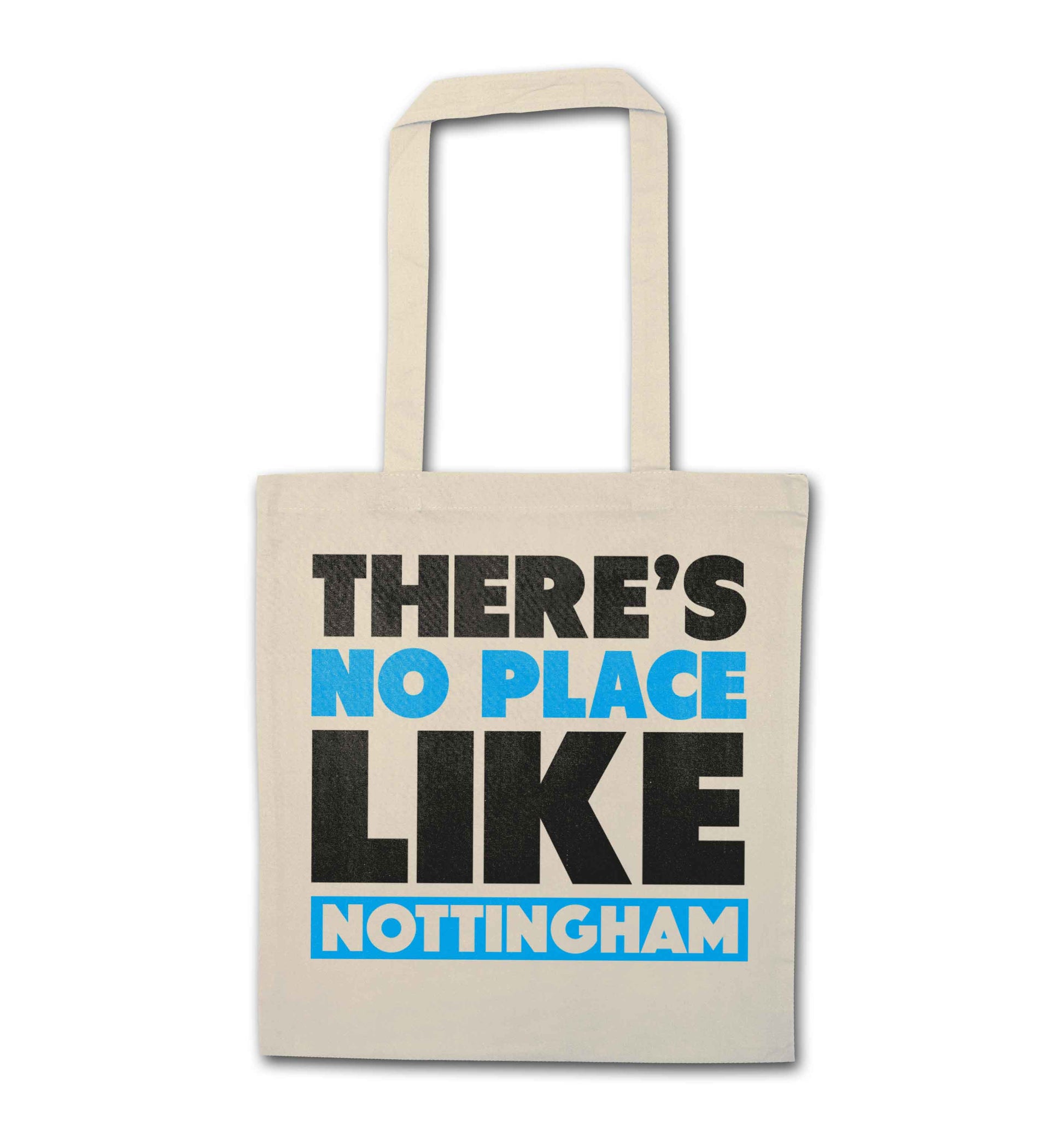 There's no place like Nottingham natural tote bag