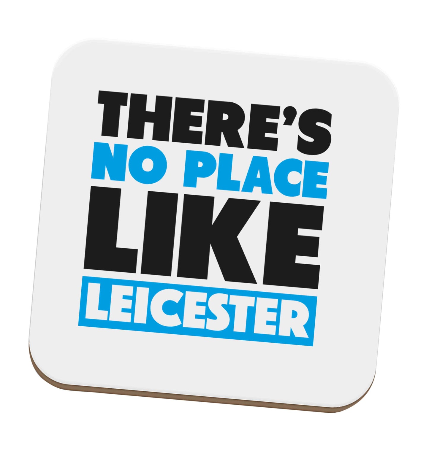 There's no place like Leicester set of four coasters