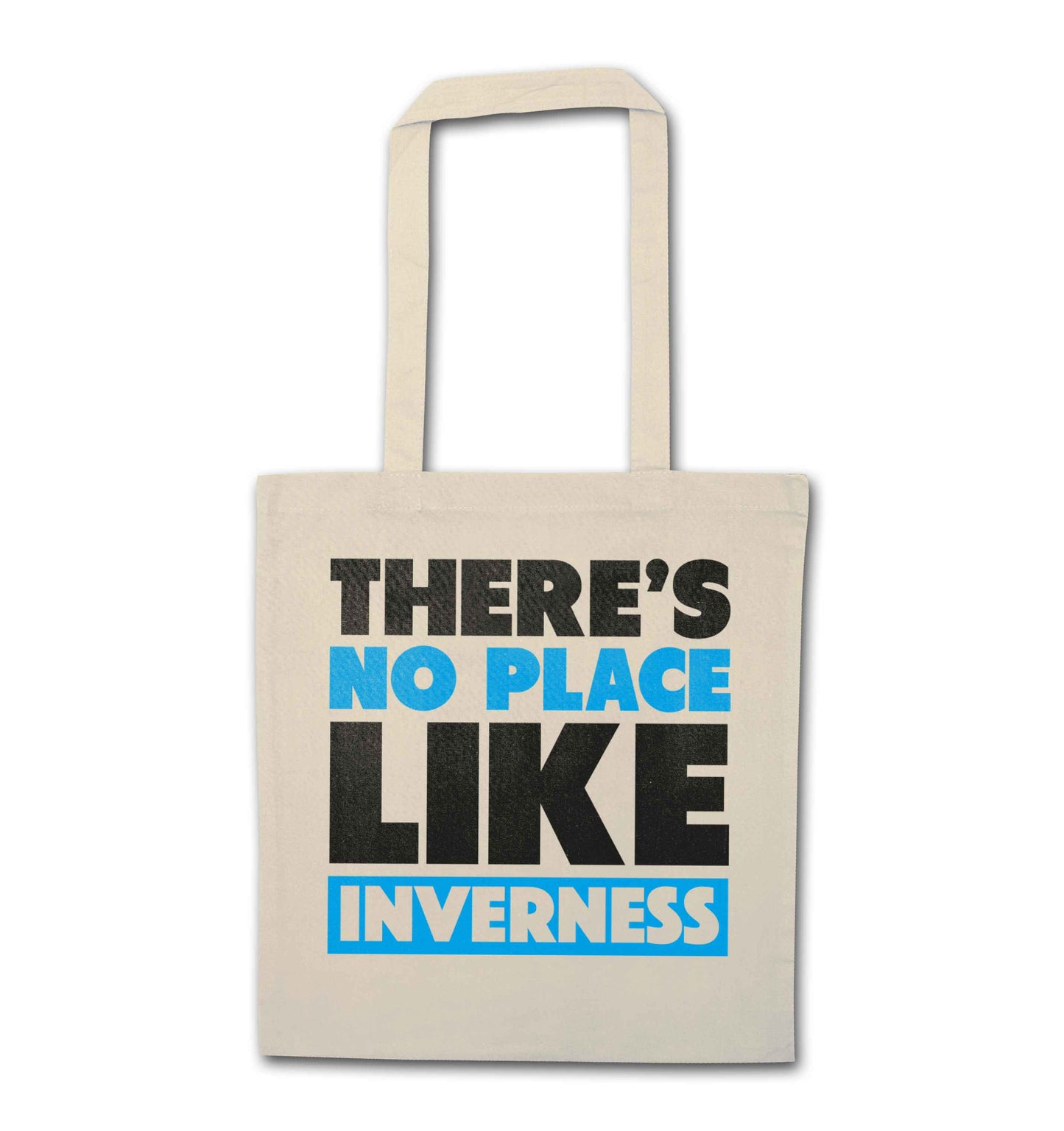 There's no place like Inverness natural tote bag