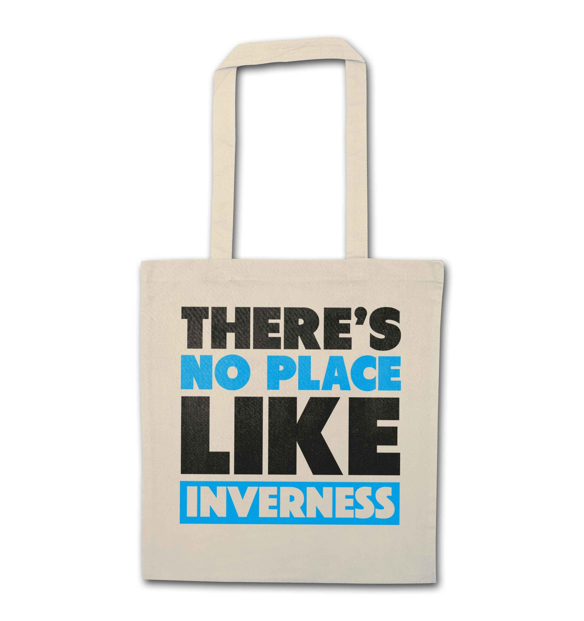 There's no place like Inverness natural tote bag