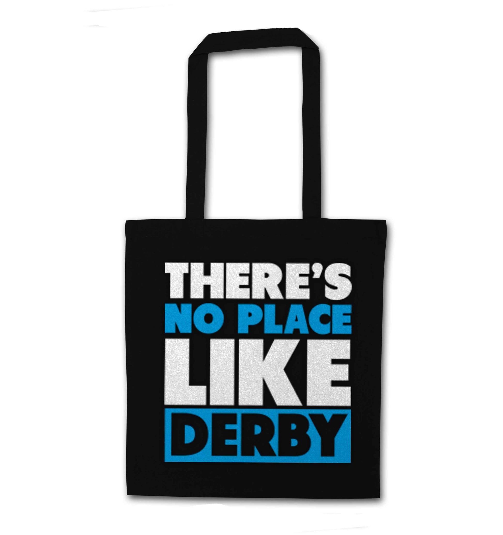 There's no place like Derby black tote bag