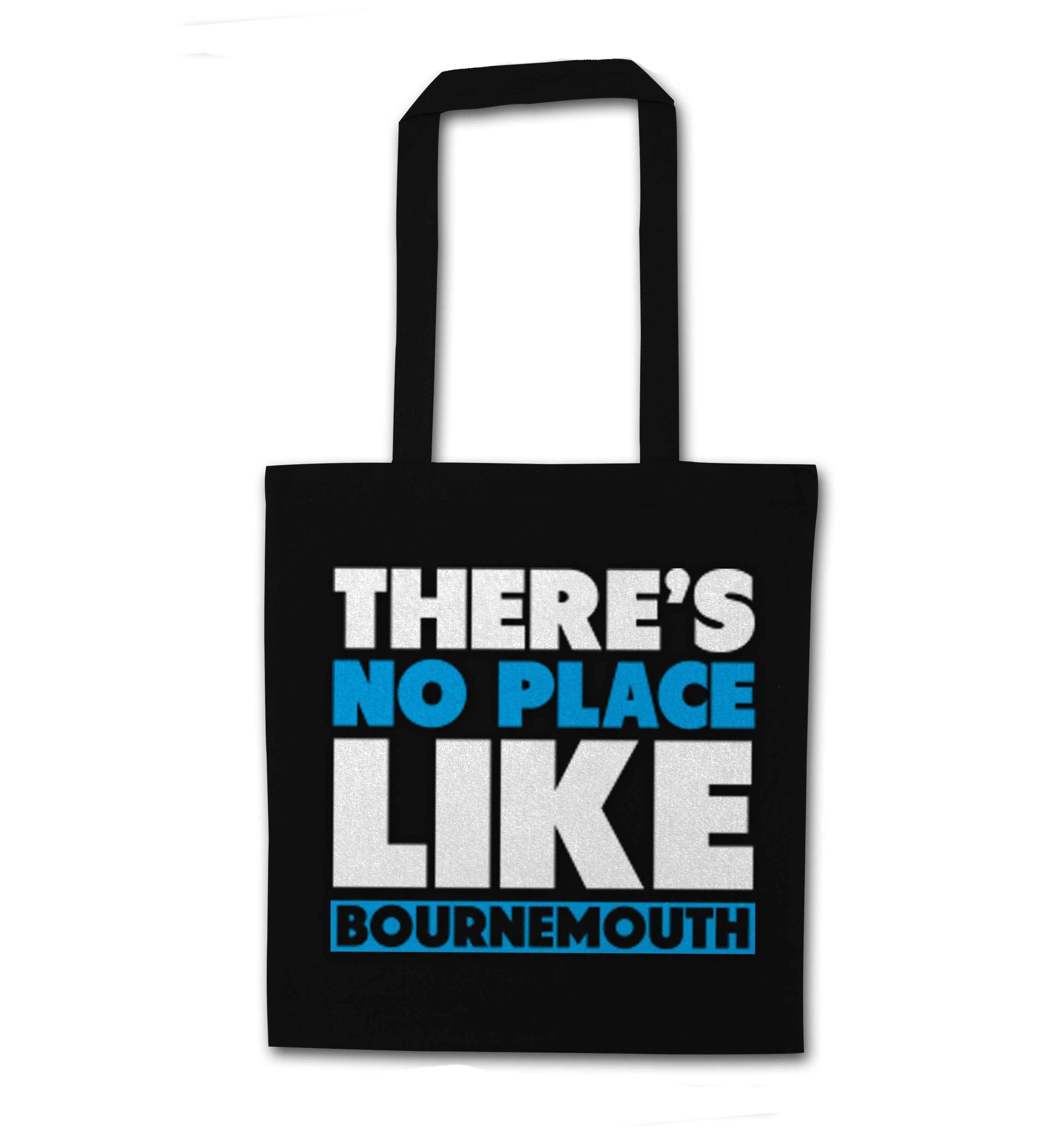 There's no place like Bournemouth black tote bag