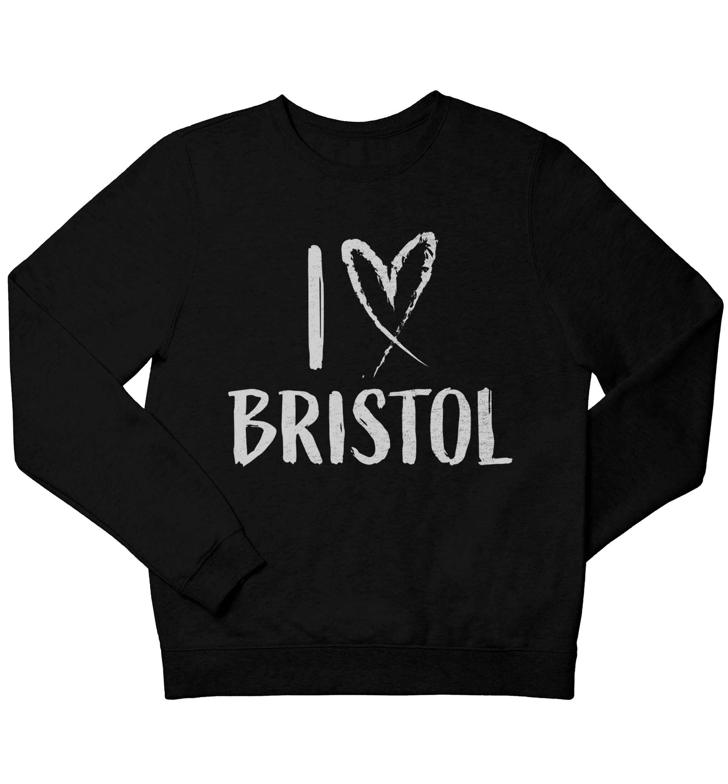 I love Bristol children's black sweater 12-13 Years
