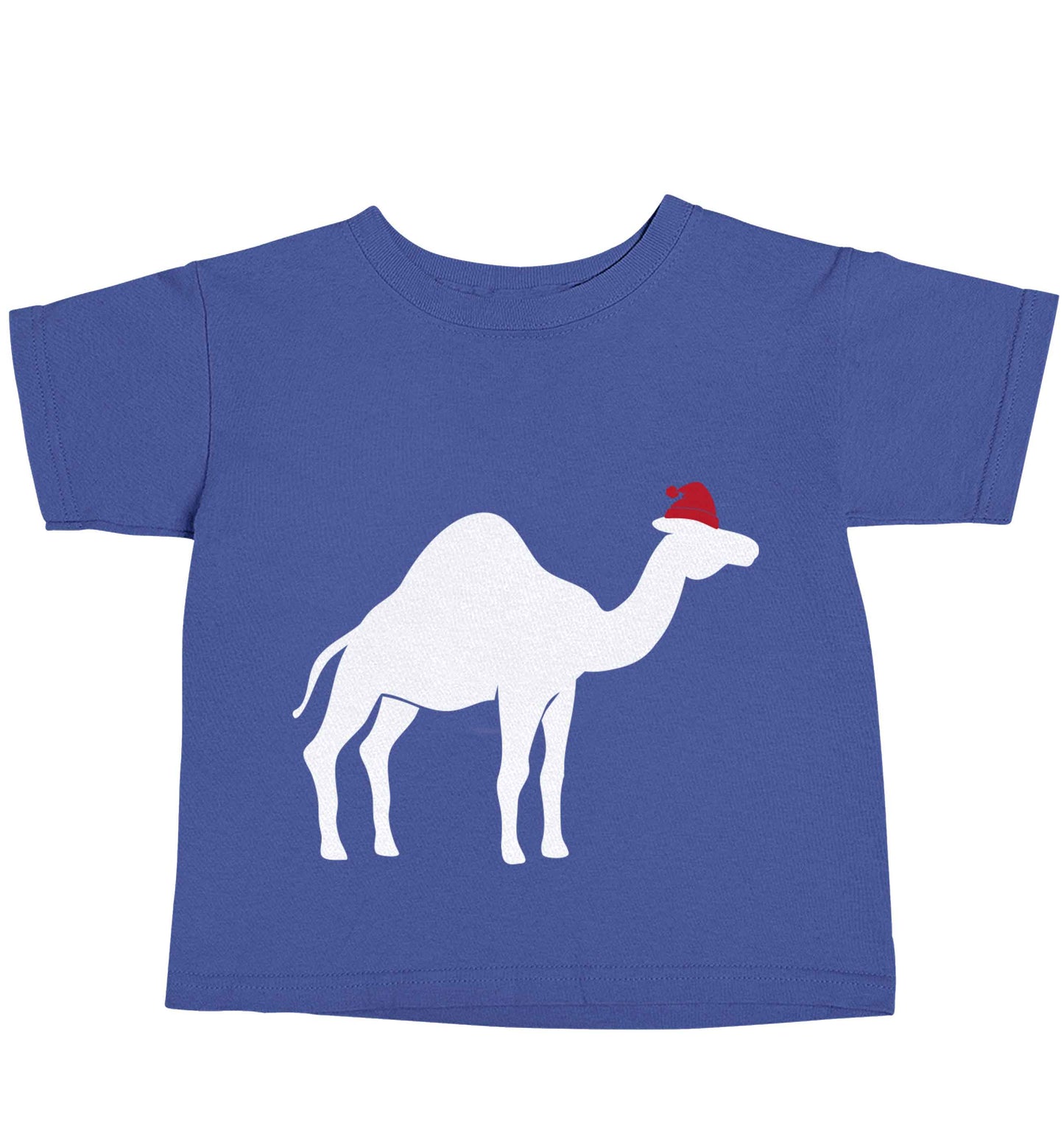 Blue camel santa blue baby toddler Tshirt 2 Years