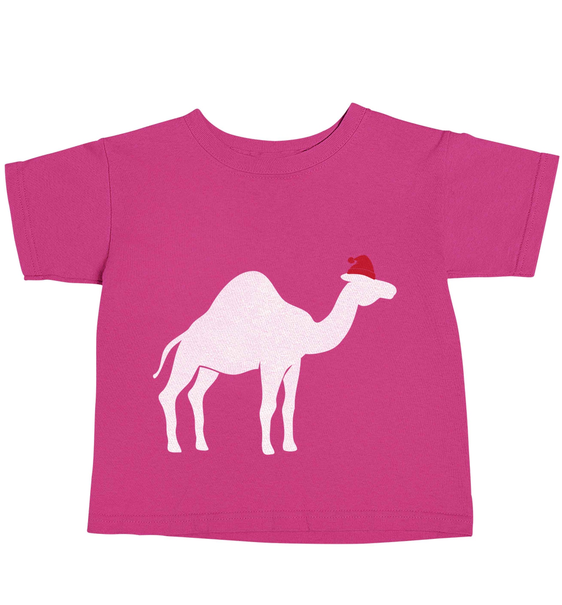 Blue camel santa pink baby toddler Tshirt 2 Years