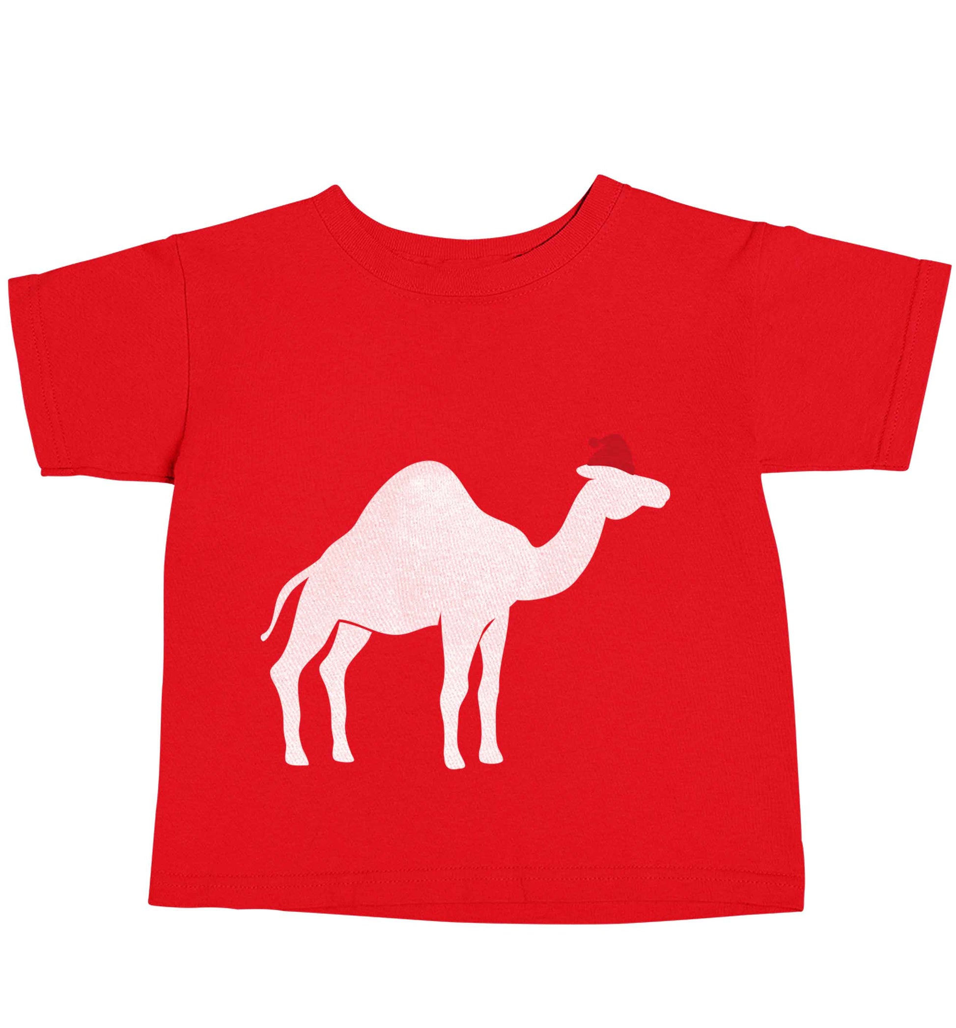 Blue camel santa red baby toddler Tshirt 2 Years