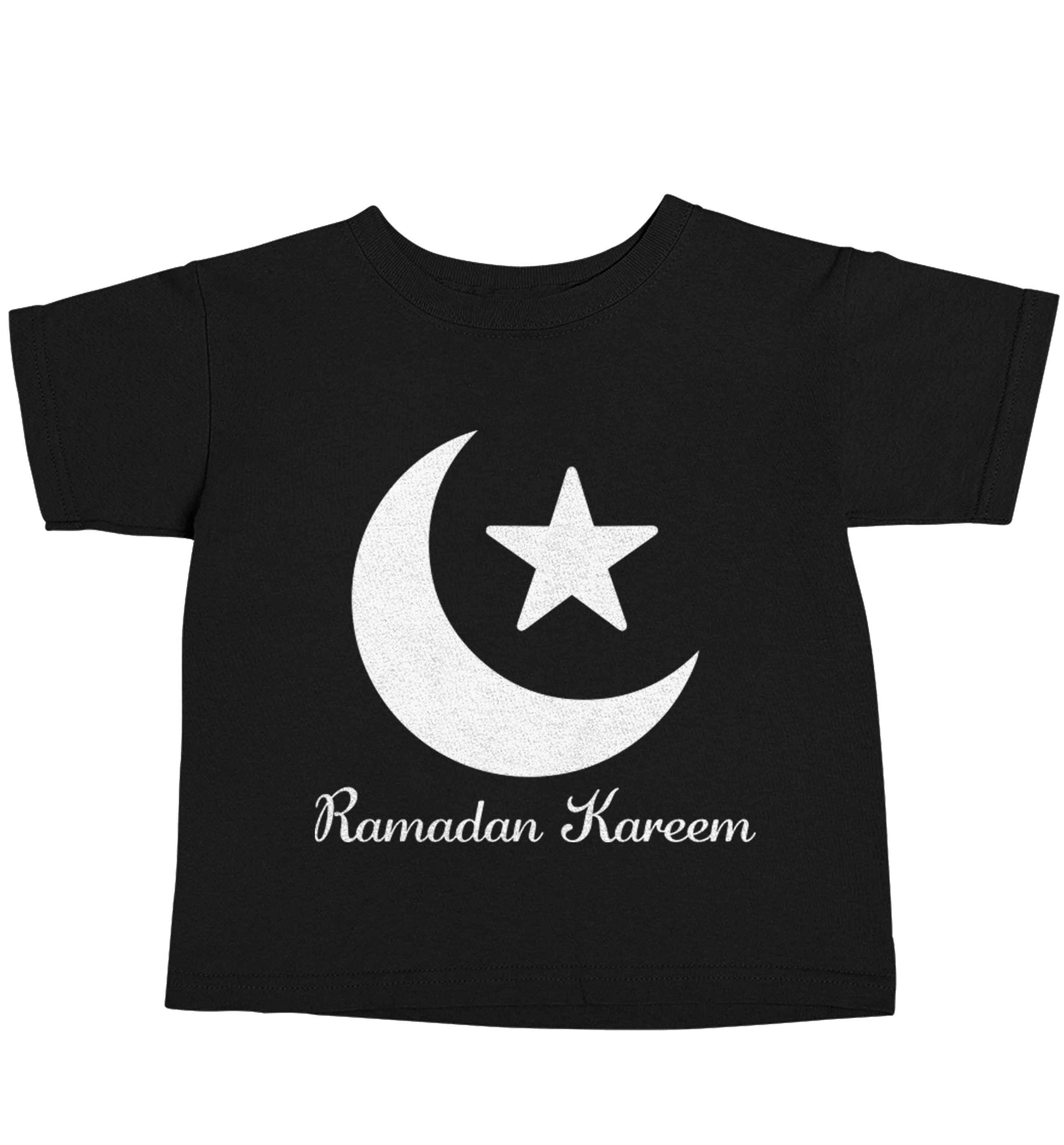 Ramadan kareem Black baby toddler Tshirt 2 years