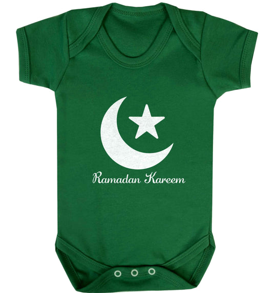Ramadan kareem baby vest green 18-24 months