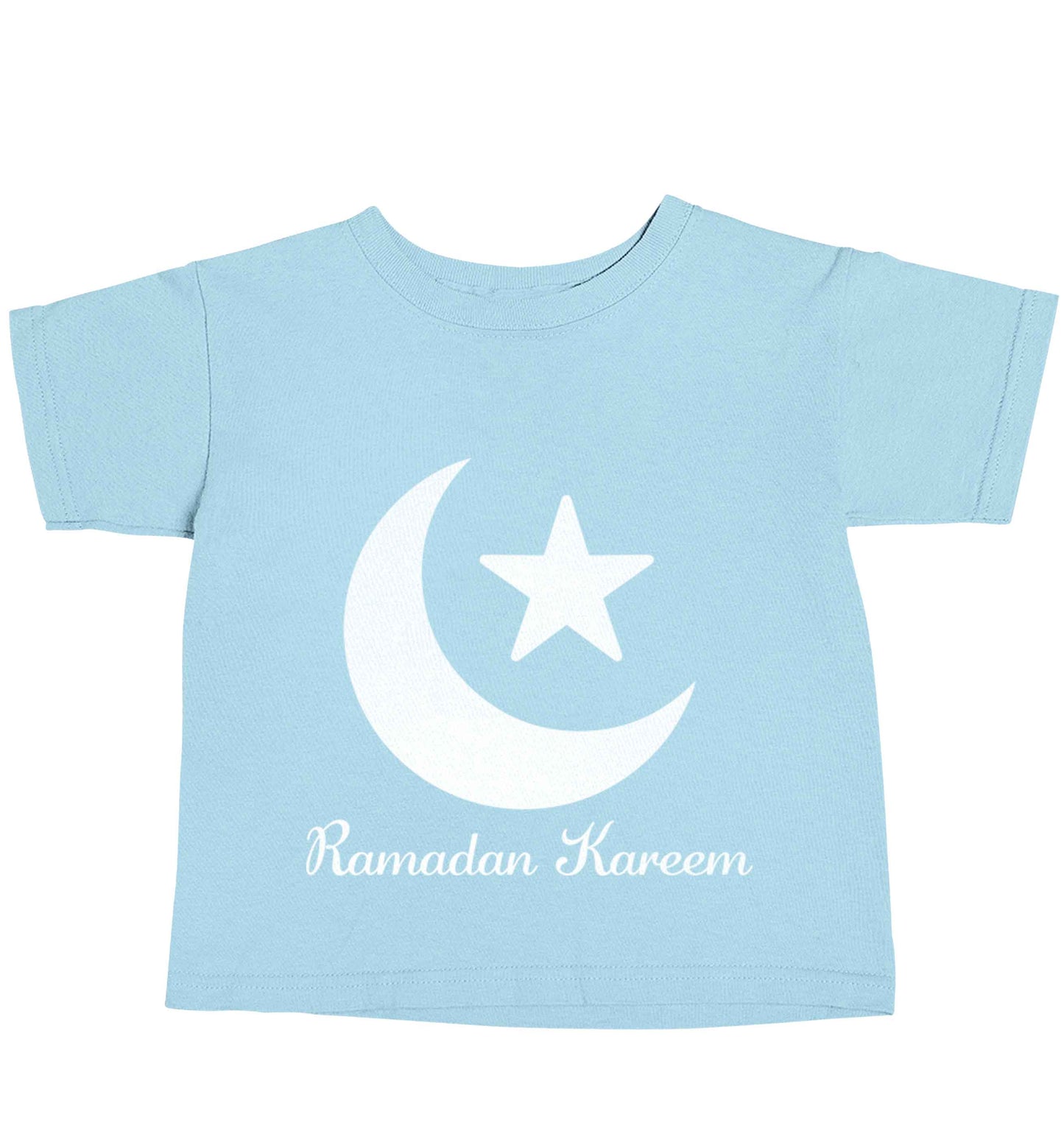 Ramadan kareem light blue baby toddler Tshirt 2 Years