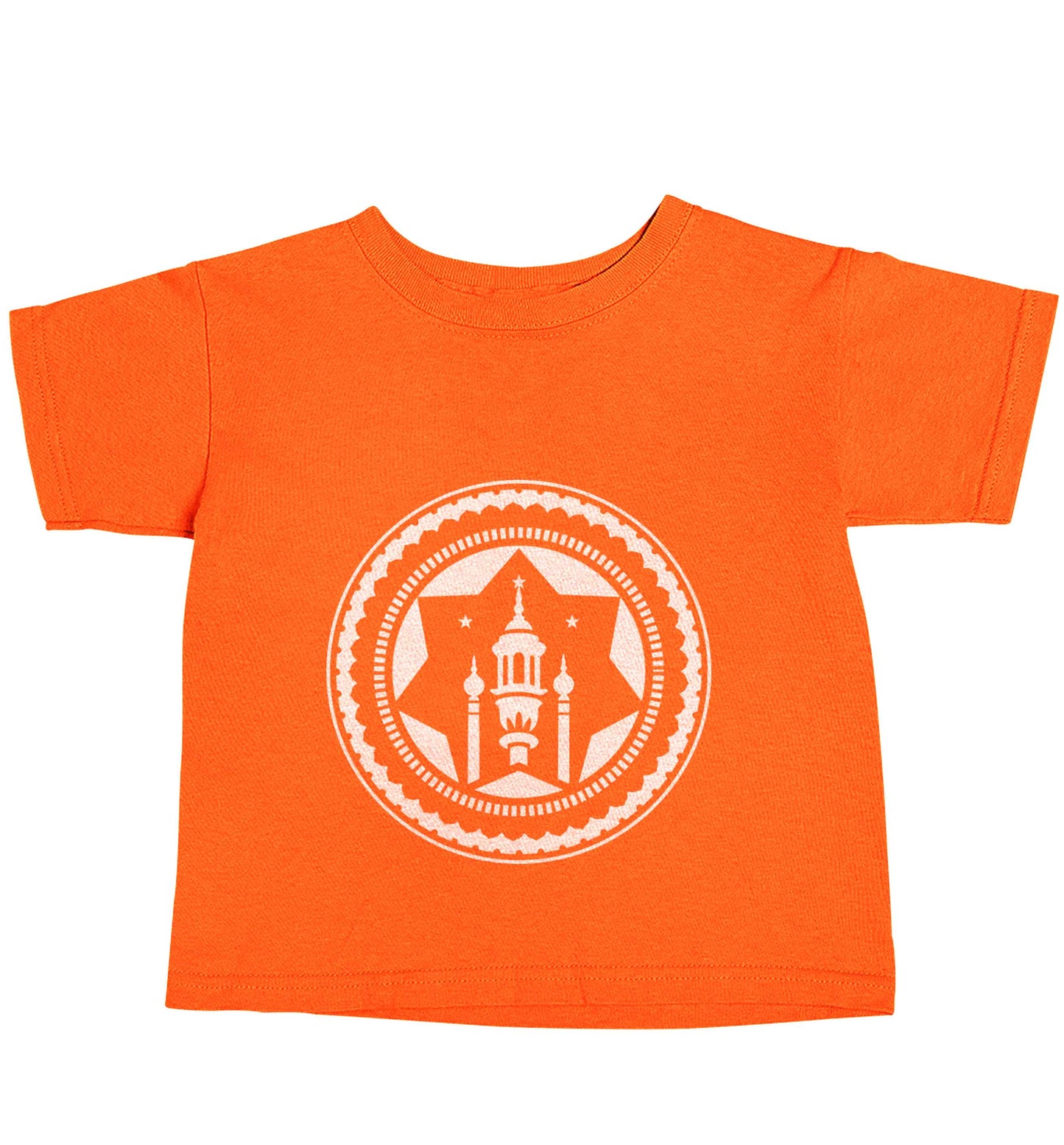 mosque orange baby toddler Tshirt 2 Years