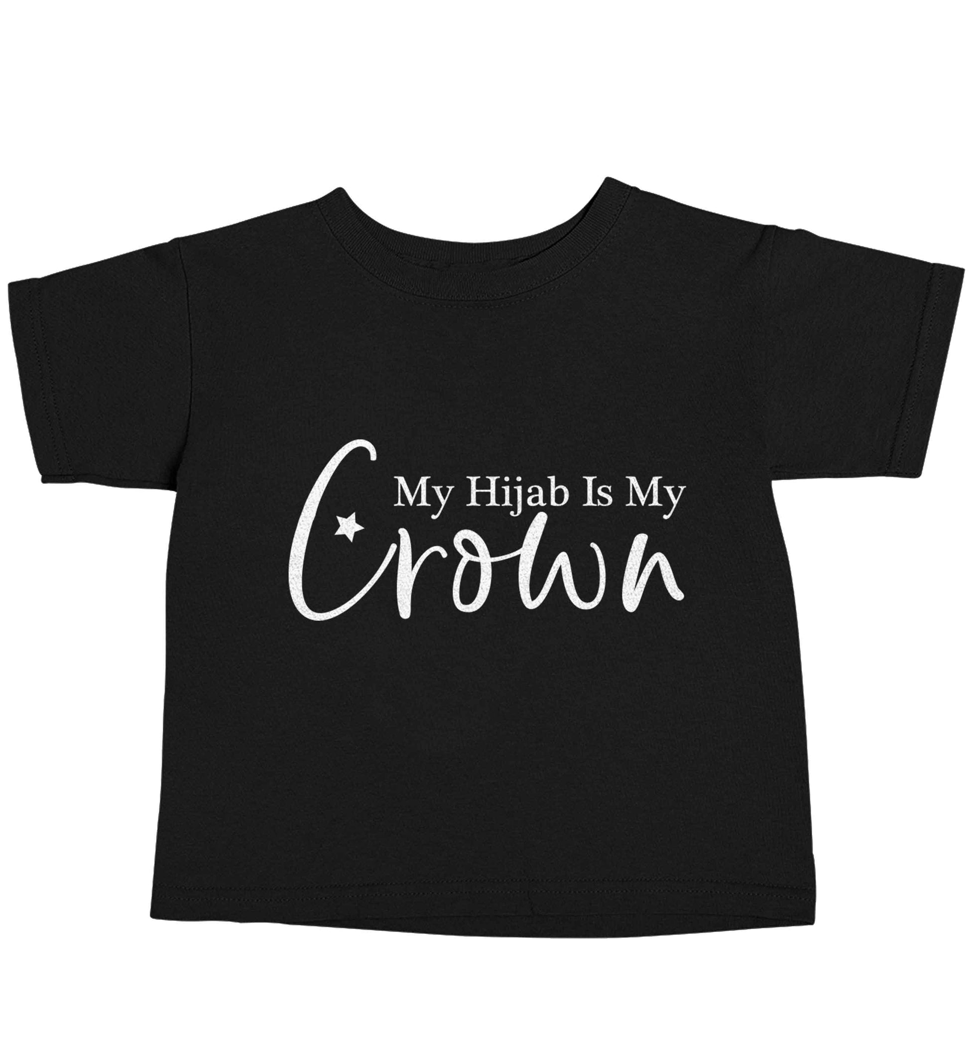 My hijab is my crown Black baby toddler Tshirt 2 years