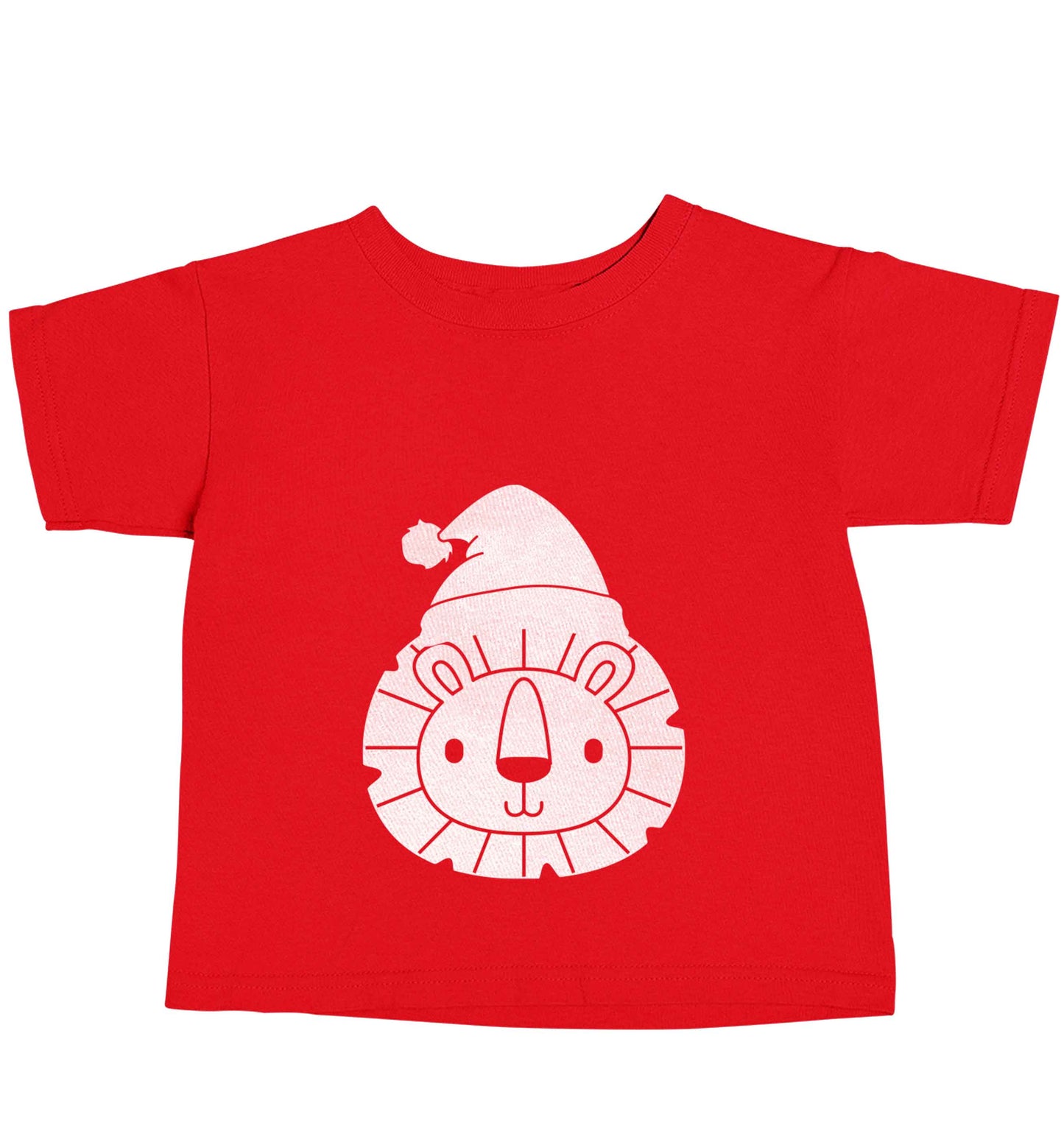 Santa lion red baby toddler Tshirt 2 Years