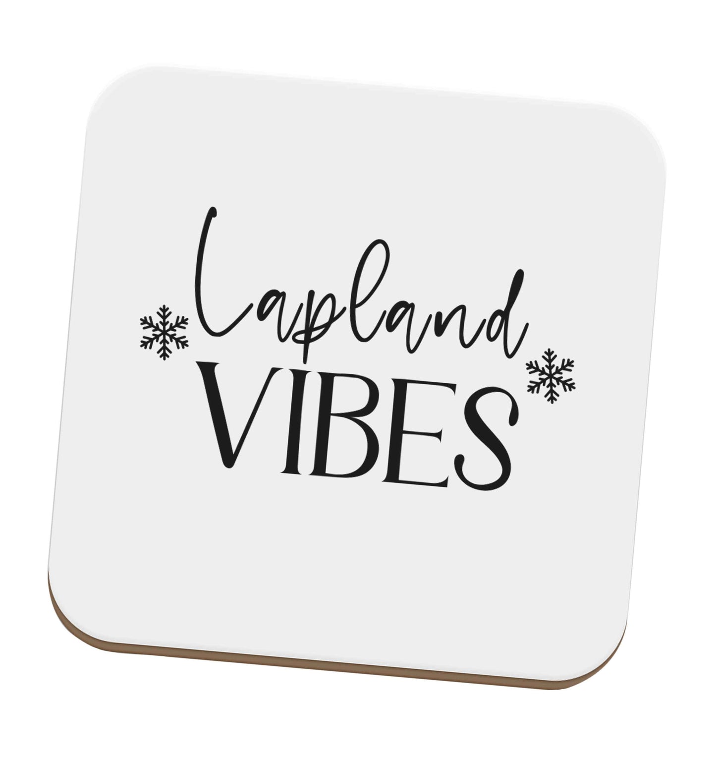 Lapland vibes set of four coasters