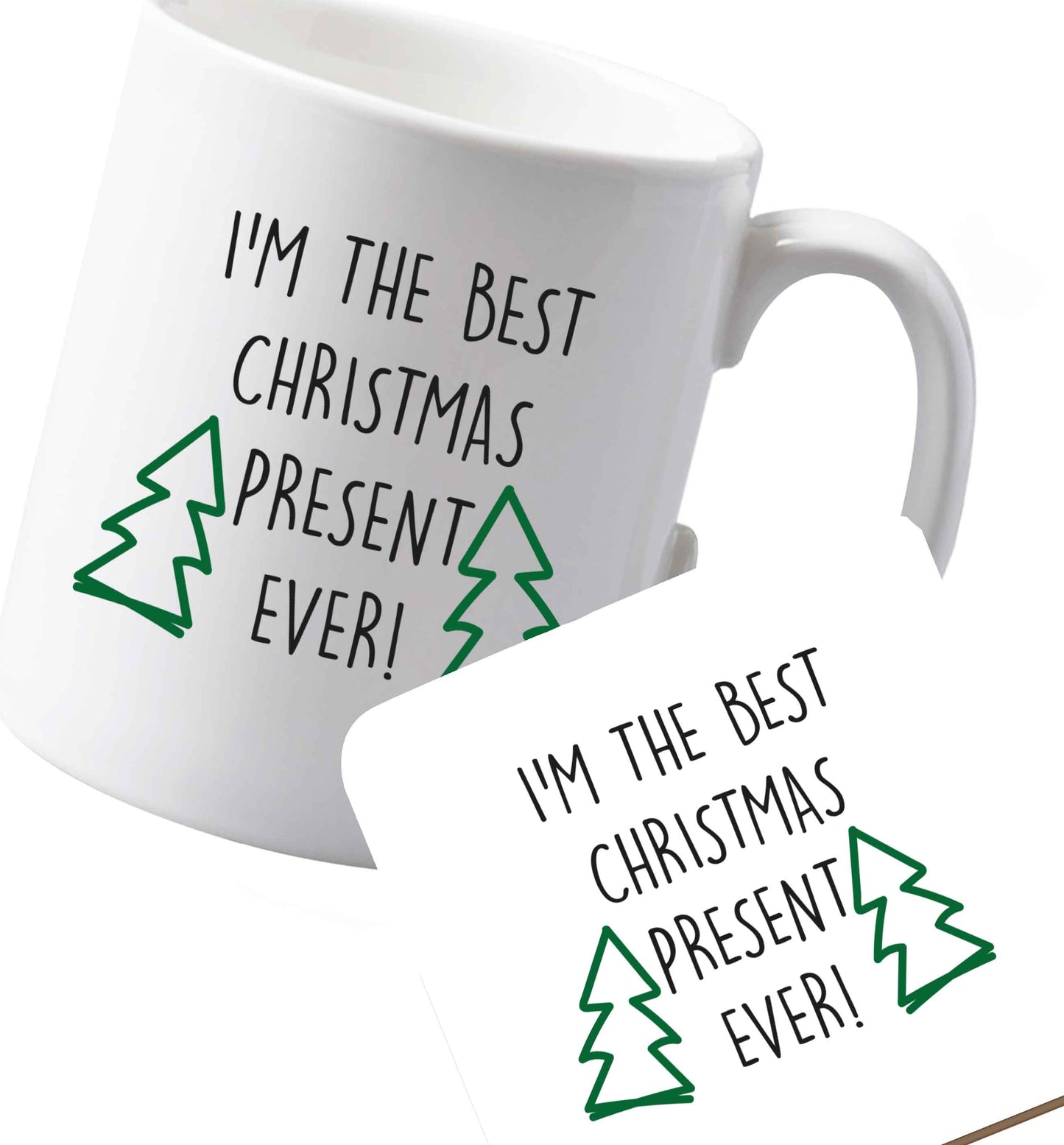 10 oz Ceramic mug and coaster Favourite Type Pan Pancake both sides