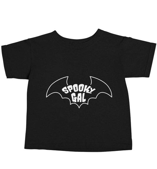 Spooky gal Kit Black baby toddler Tshirt 2 years