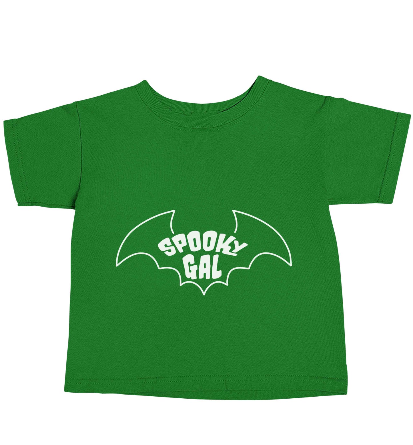 Spooky gal Kit green baby toddler Tshirt 2 Years