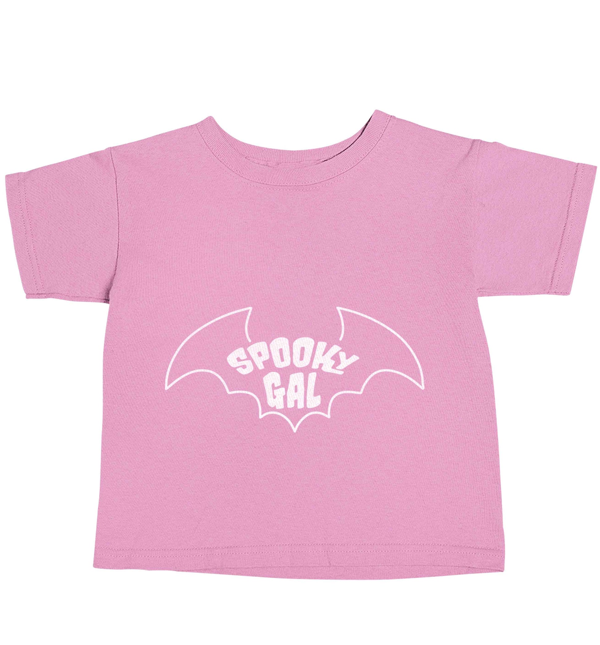 Spooky gal Kit light pink baby toddler Tshirt 2 Years