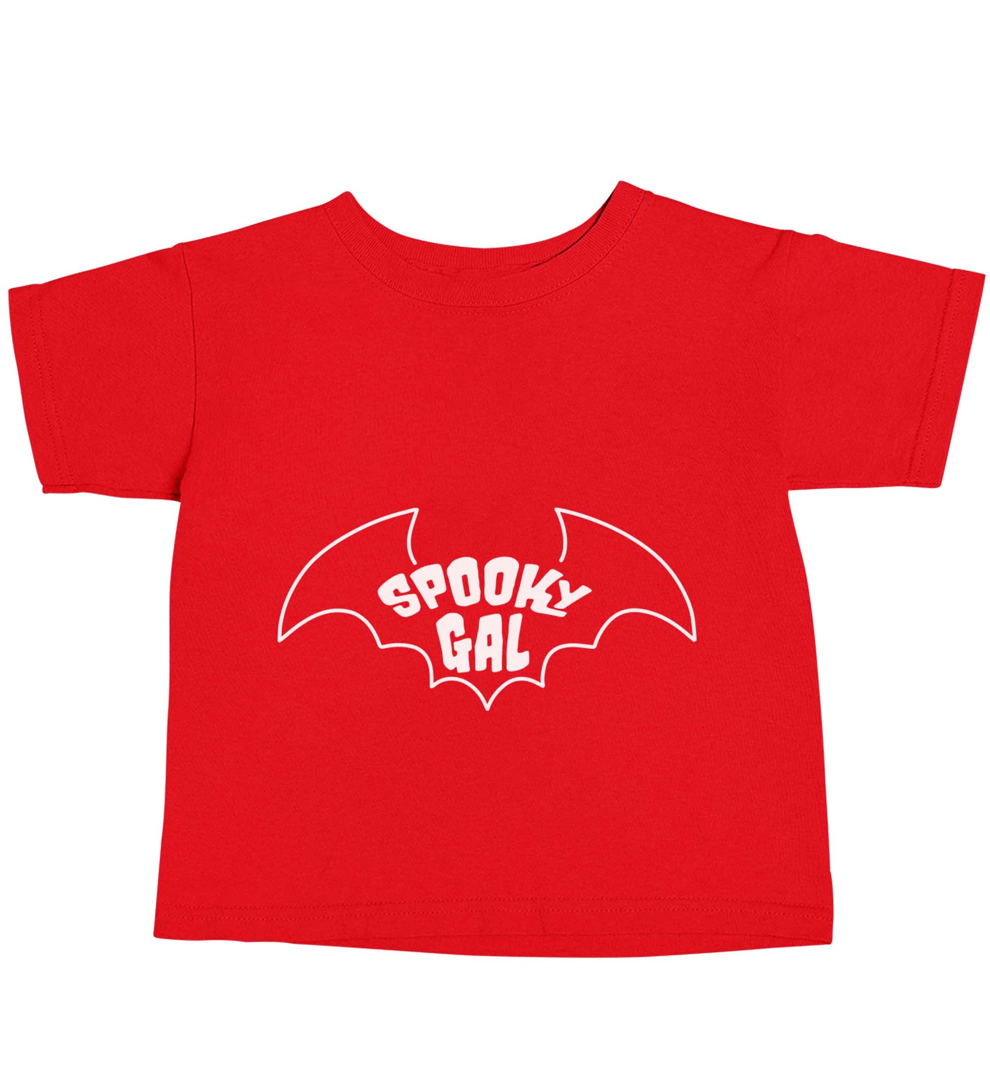 Spooky gal Kit red baby toddler Tshirt 2 Years