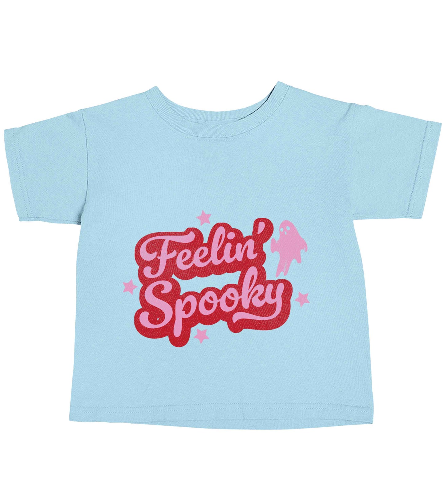 Feelin' Spooky Kit light blue baby toddler Tshirt 2 Years