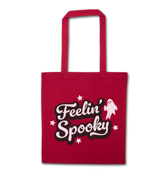 Feelin' Spooky Kit red tote bag