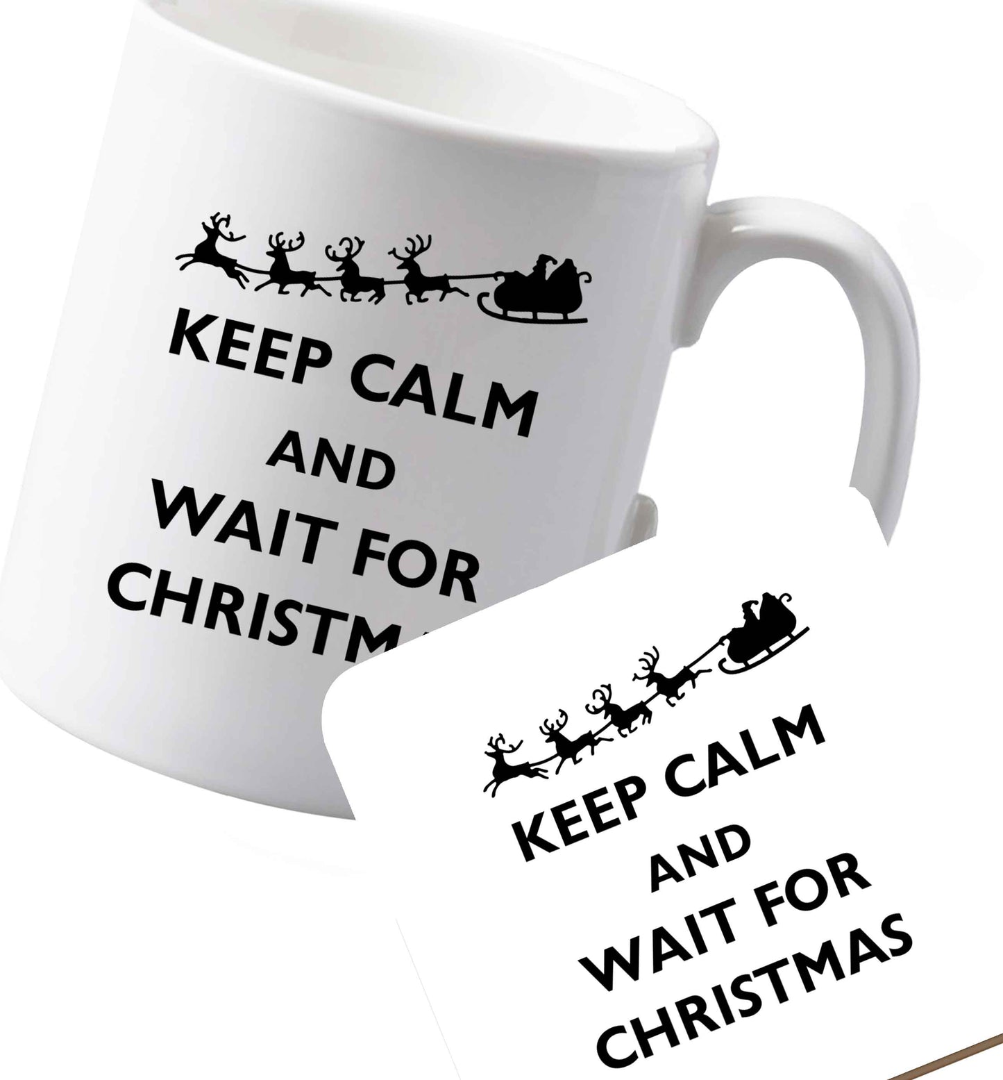 10 oz Ceramic mug and coaster Favourite Type Pan Pancake both sides