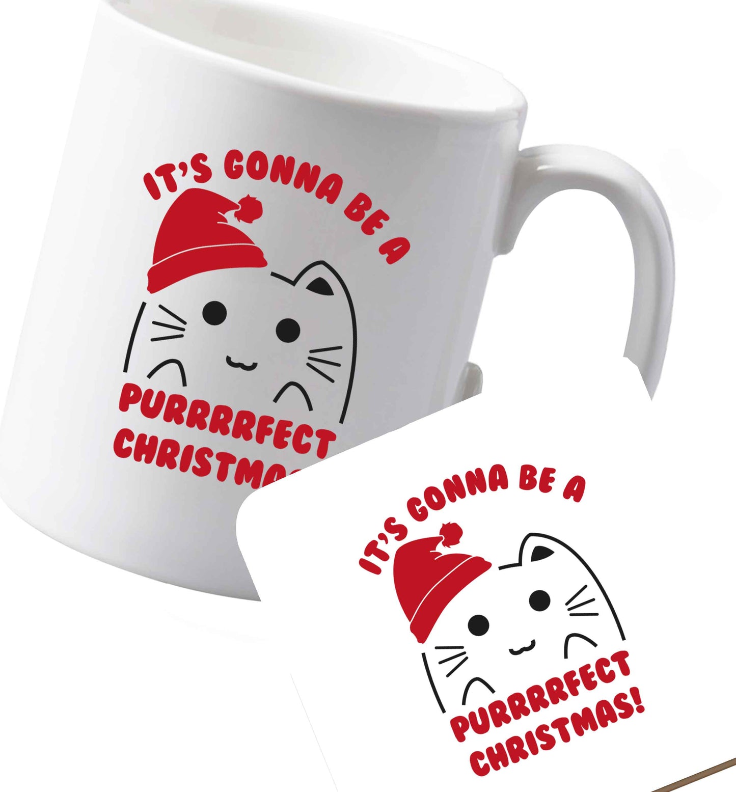 10 oz Ceramic mug and coaster Favourite Type Pan Pancake both sides