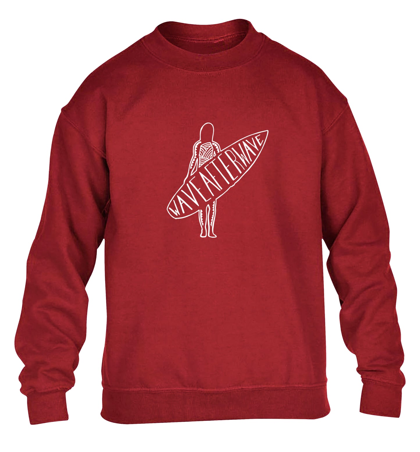 Wave after wave children's grey sweater 12-13 Years