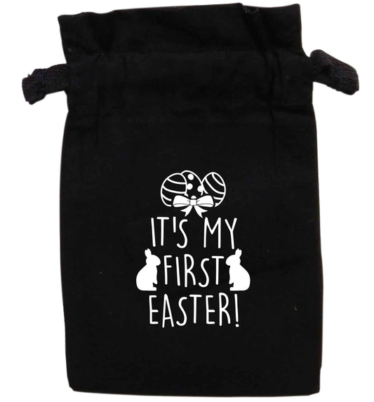 It's my first Easter | XS - L | Pouch / Drawstring bag / Sack | Organic Cotton | Bulk discounts available!