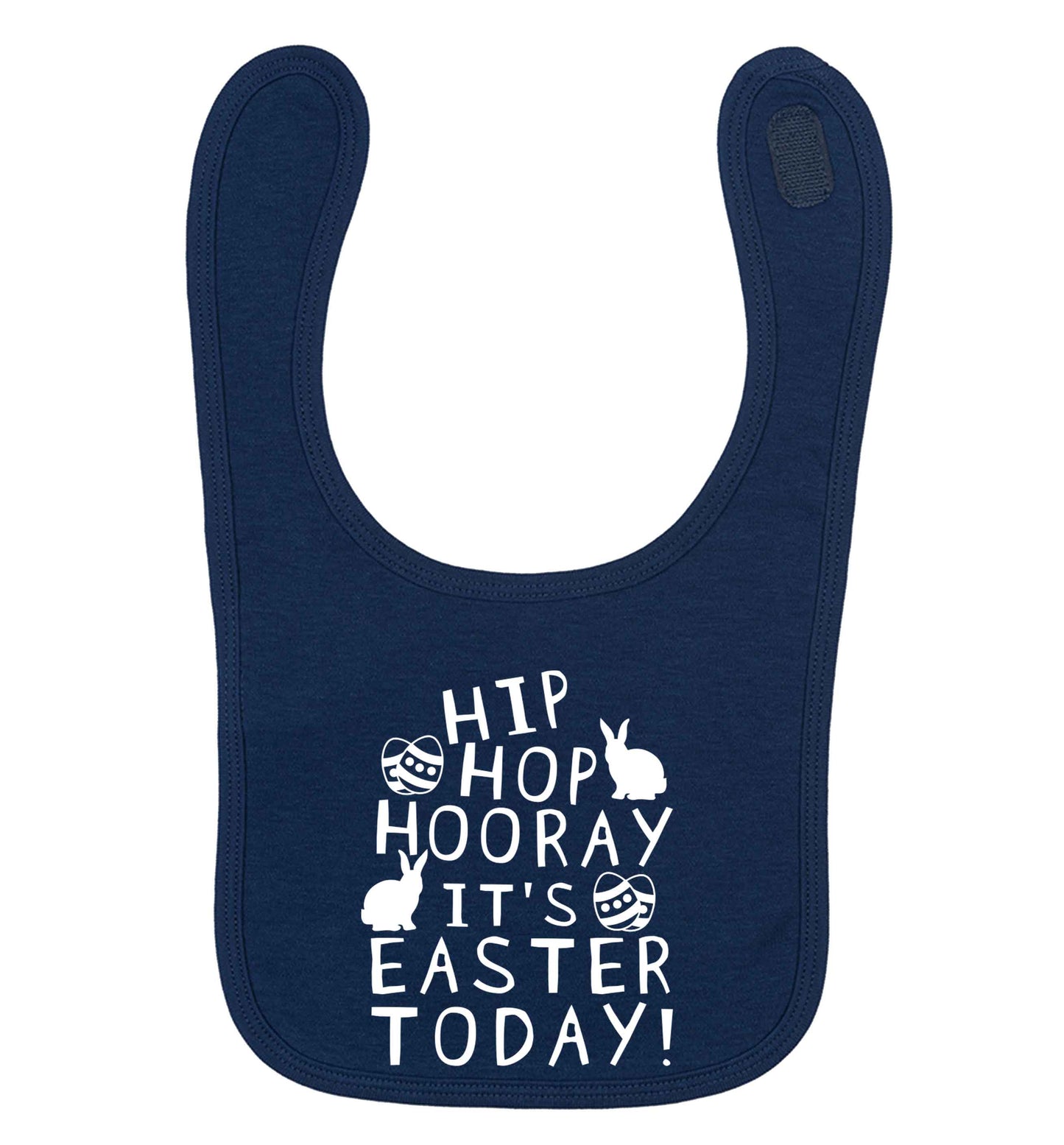 Hip hip hooray it's Easter today! | Baby Bib