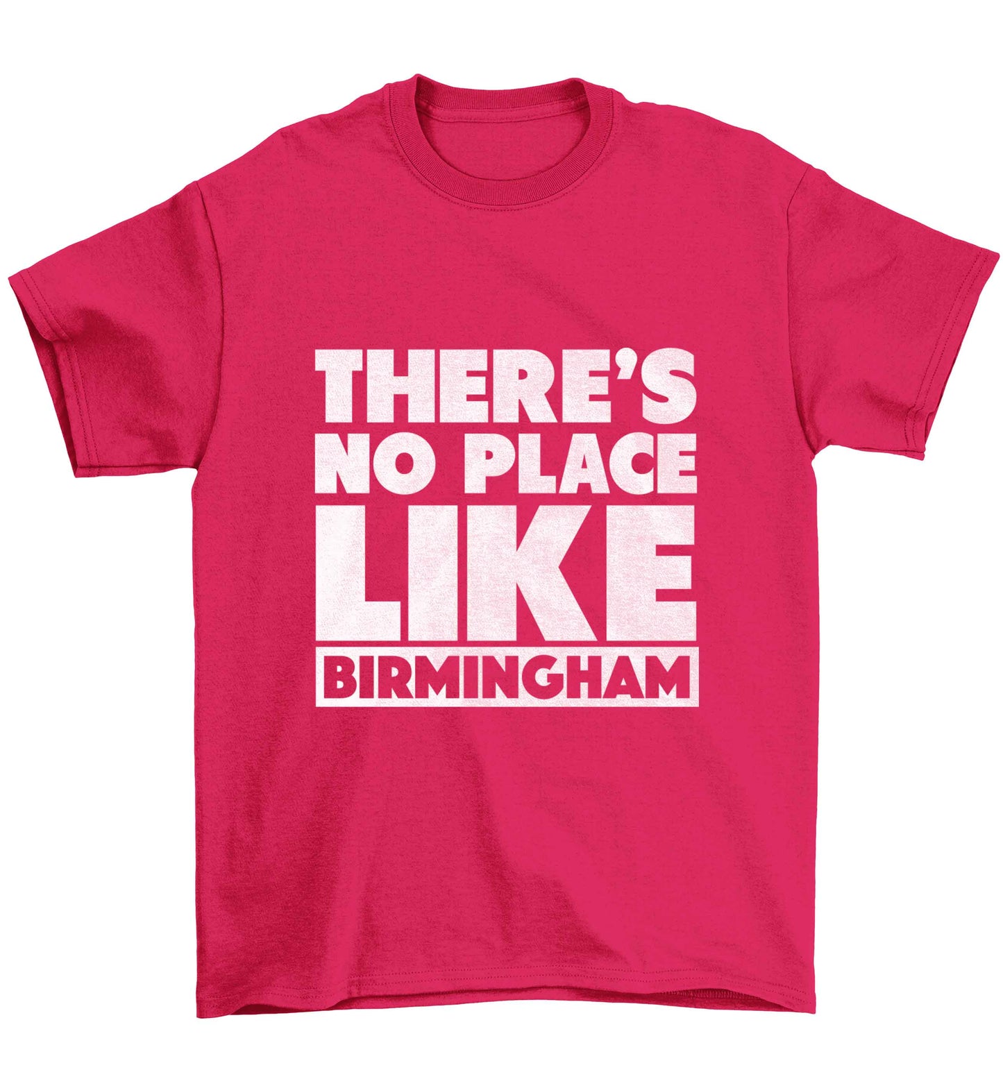 There's no place like Birmingham Children's pink Tshirt 12-13 Years