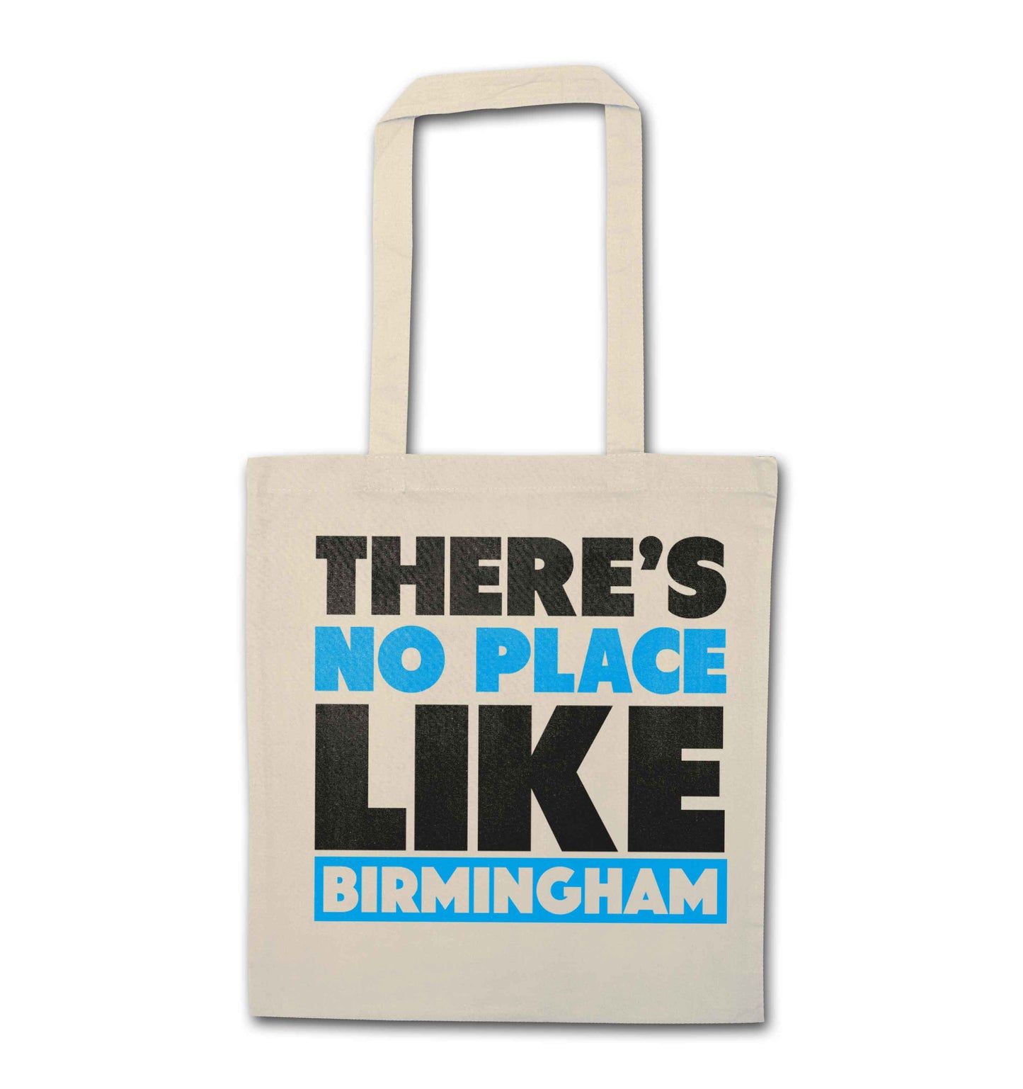 There's no place like Birmingham natural tote bag