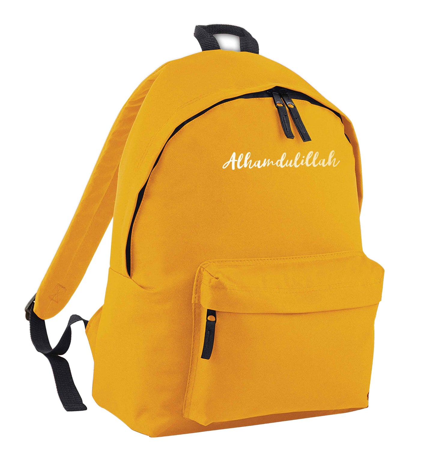 alhamdulillah mustard adults backpack