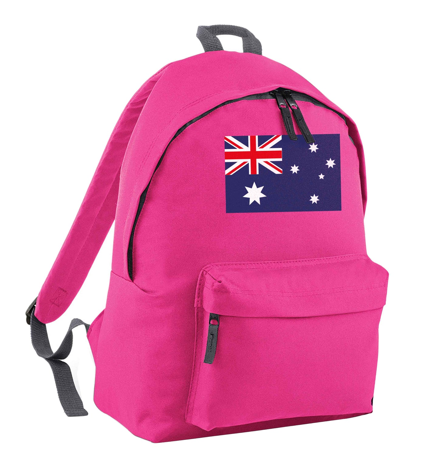 Australian Flag pink children's backpack