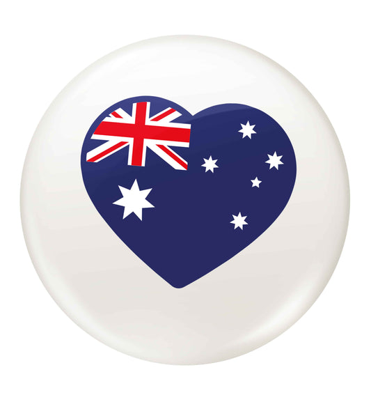 Australian Heart small 25mm Pin badge