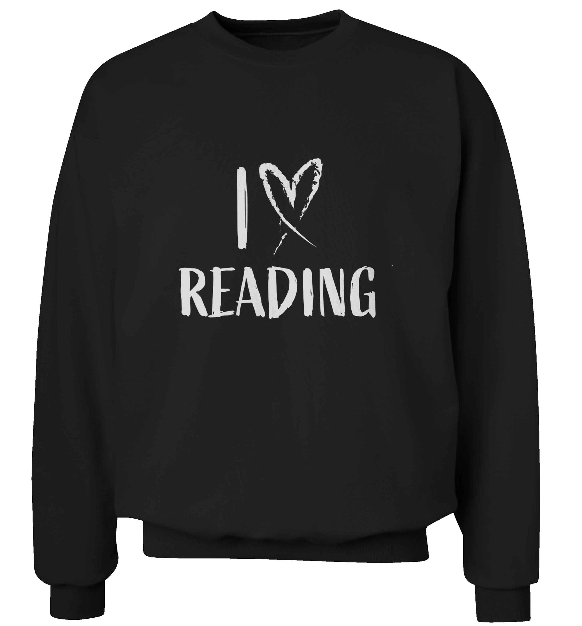 I love Reading adult's unisex black sweater 2XL