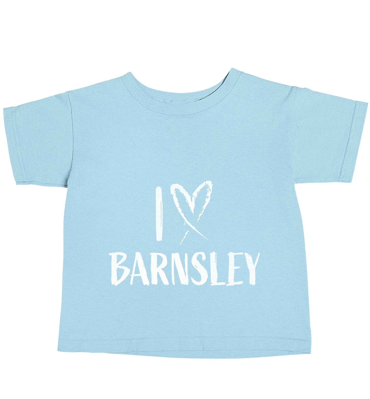 I love Barnsley light blue baby toddler Tshirt 2 Years