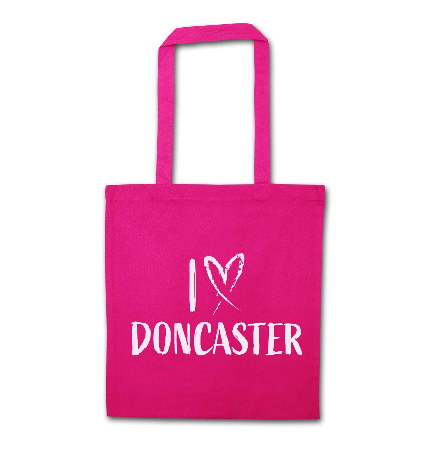 I love Doncaster pink tote bag