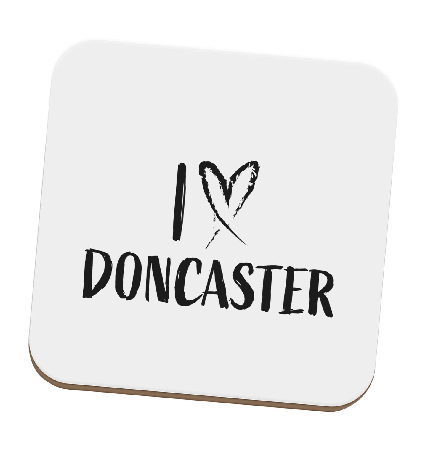 I love Doncaster set of four coasters