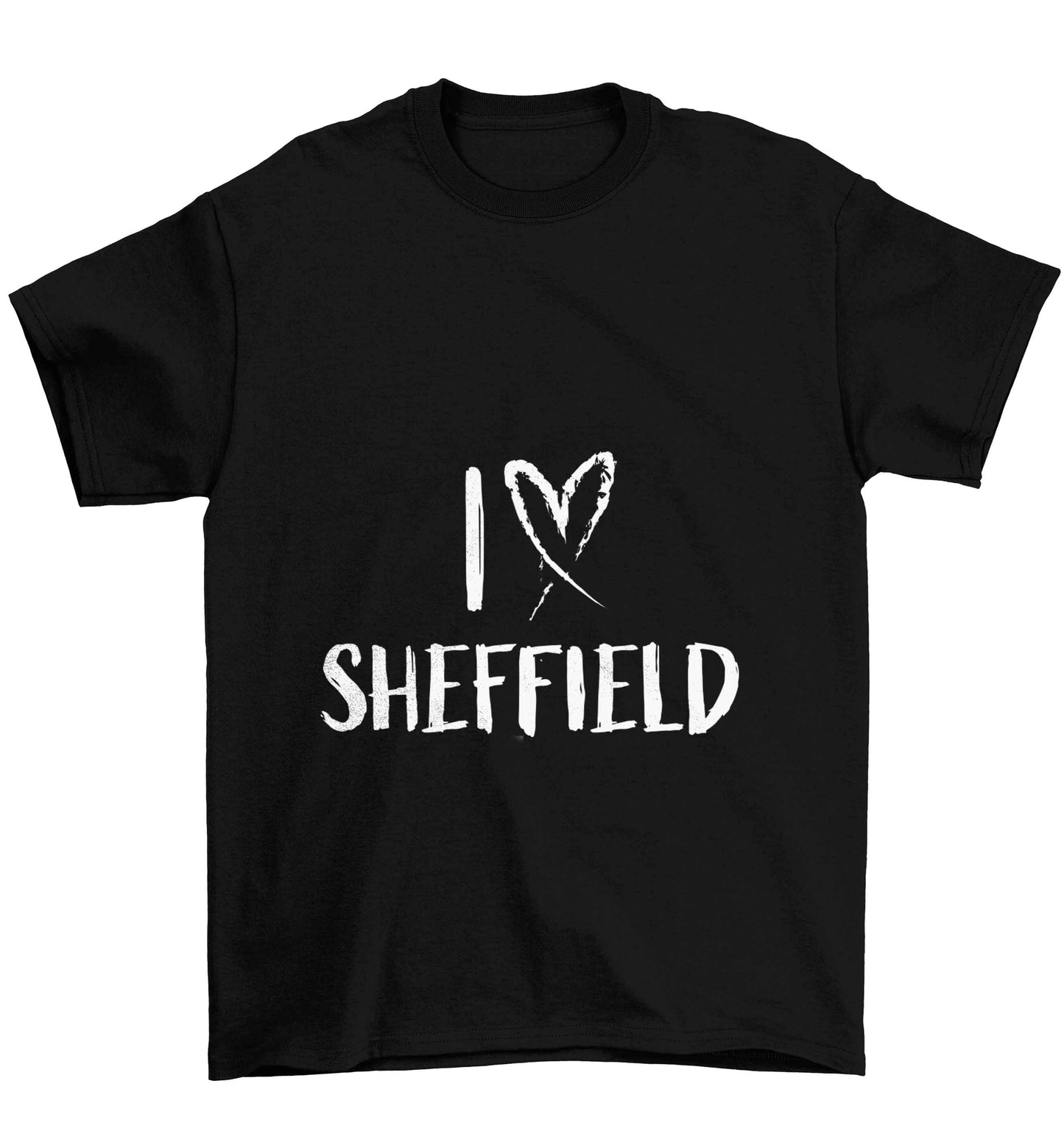 I love Sheffield Children's black Tshirt 12-13 Years