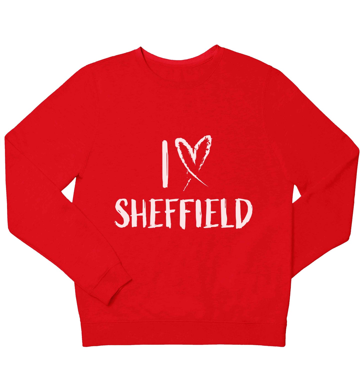 I love Sheffield children's grey sweater 12-13 Years