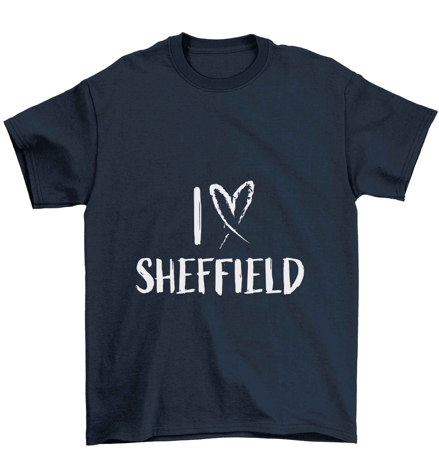 I love Sheffield Children's navy Tshirt 12-13 Years
