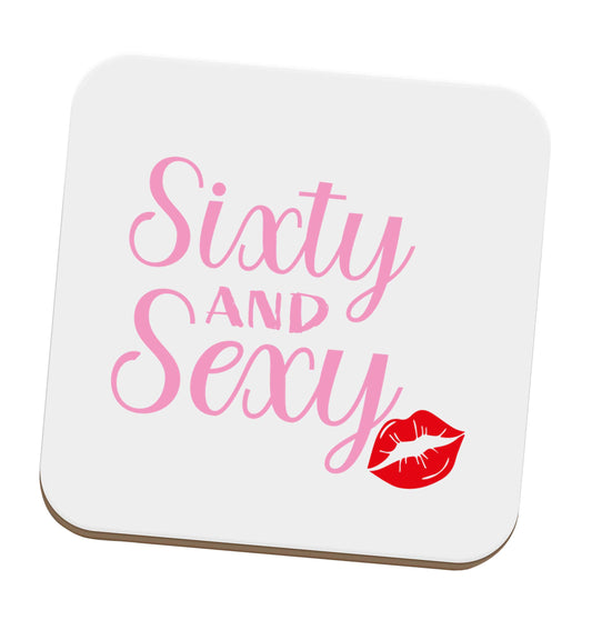 Sixty and sexy set of four coasters