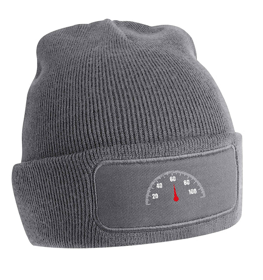 60th Birthday speedial beanie hat