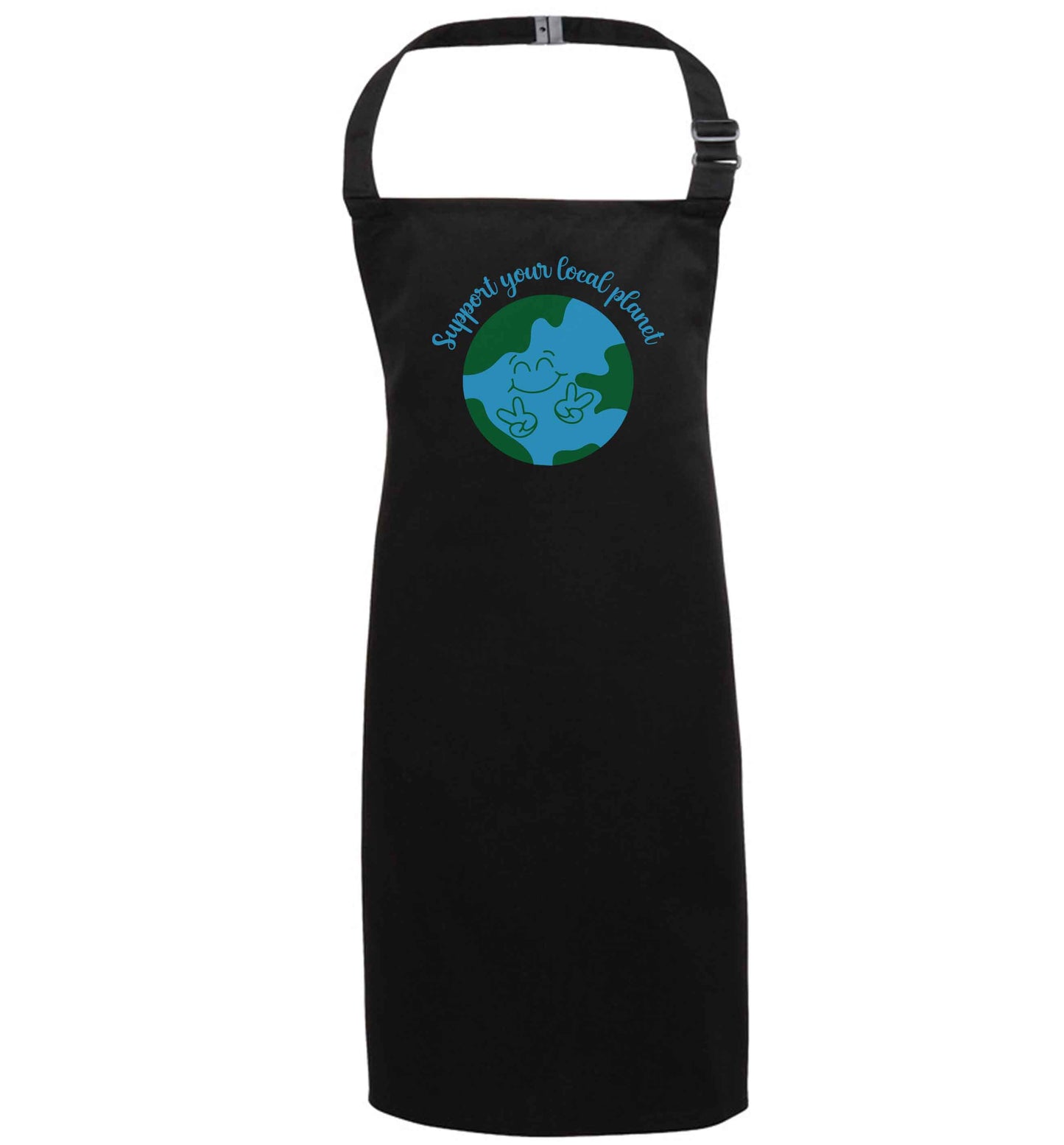 Support your local planet black apron 7-10 years