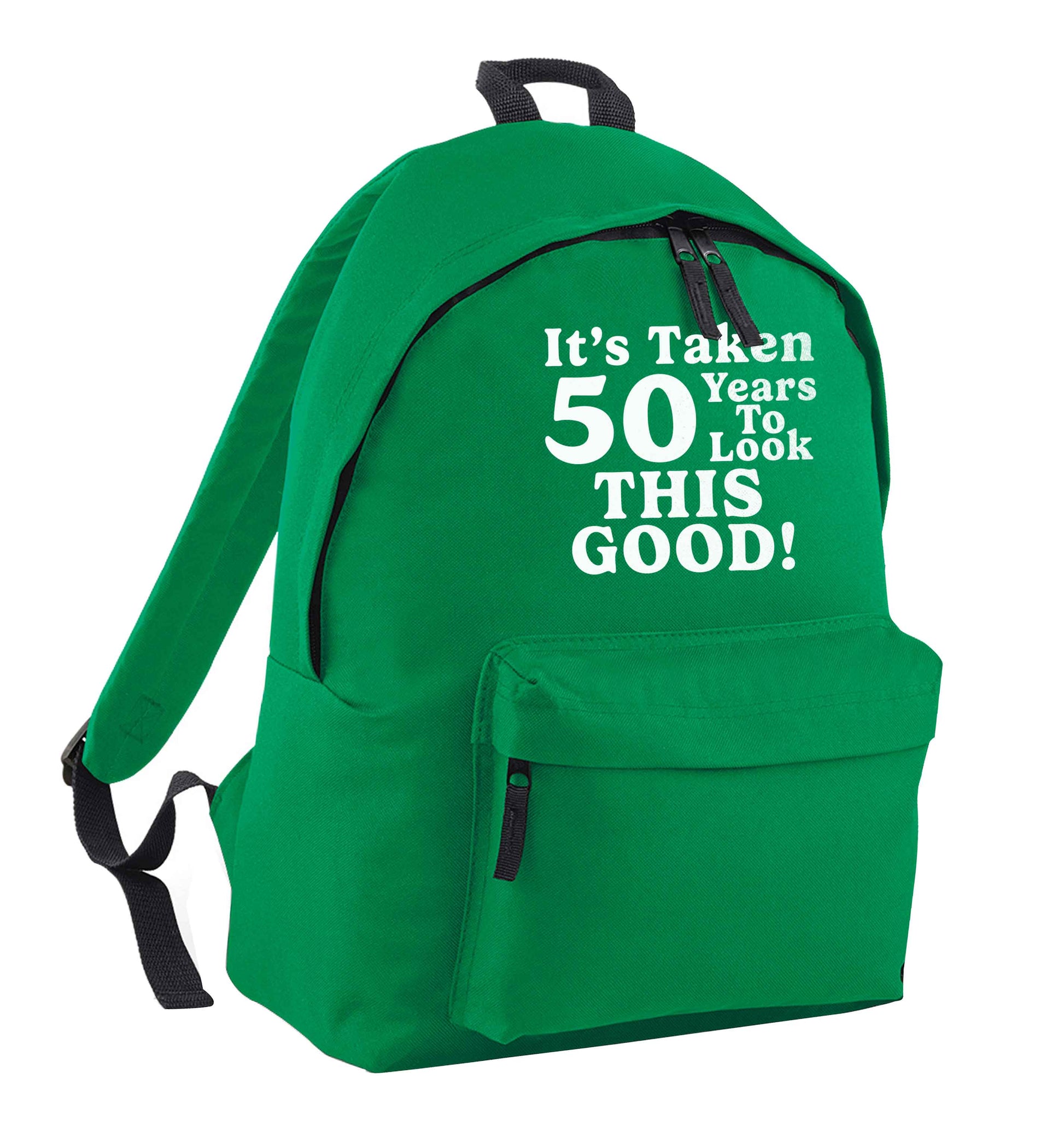 It's taken 50 years to look this good! green adults backpack