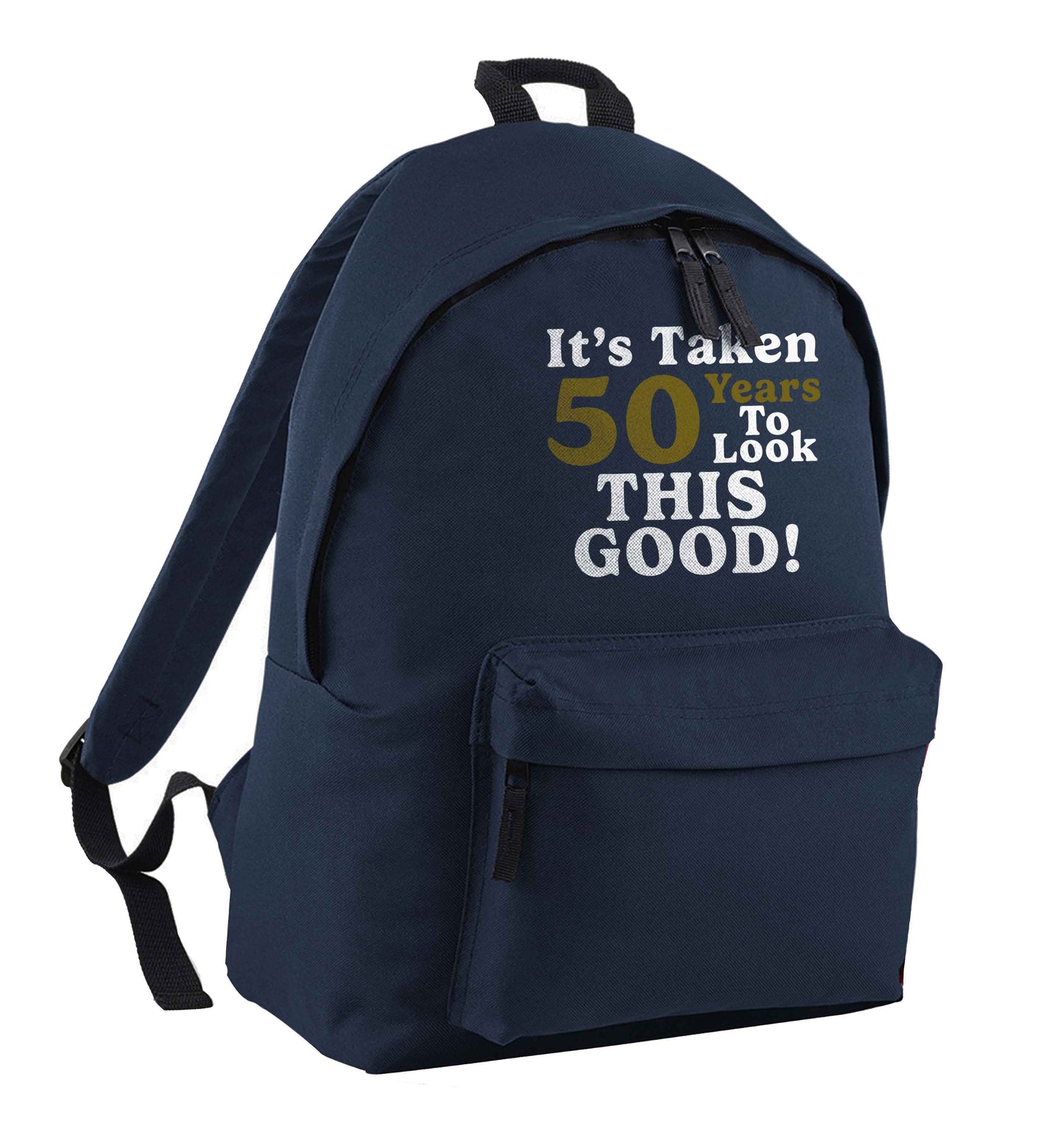 It's taken 50 years to look this good! navy adults backpack