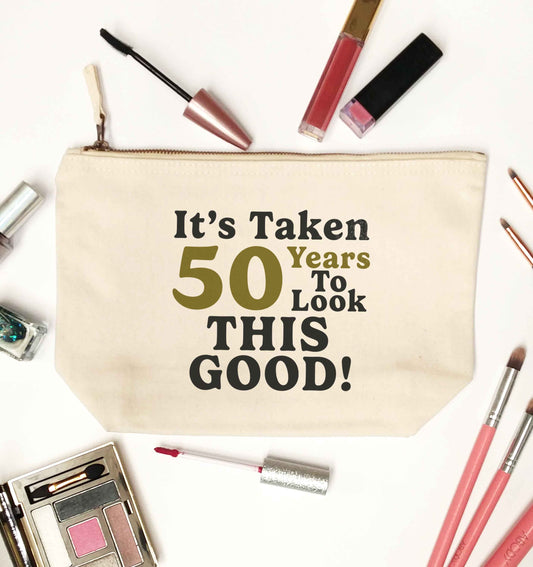 It's taken 50 years to look this good! natural makeup bag