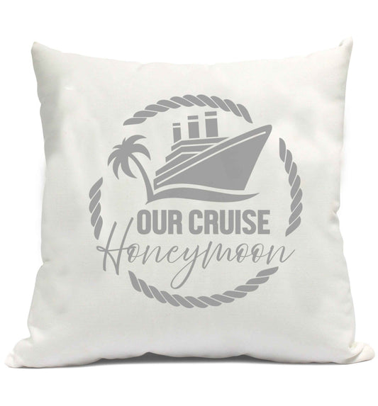 Our cruise honeymoon cushion cover and filling