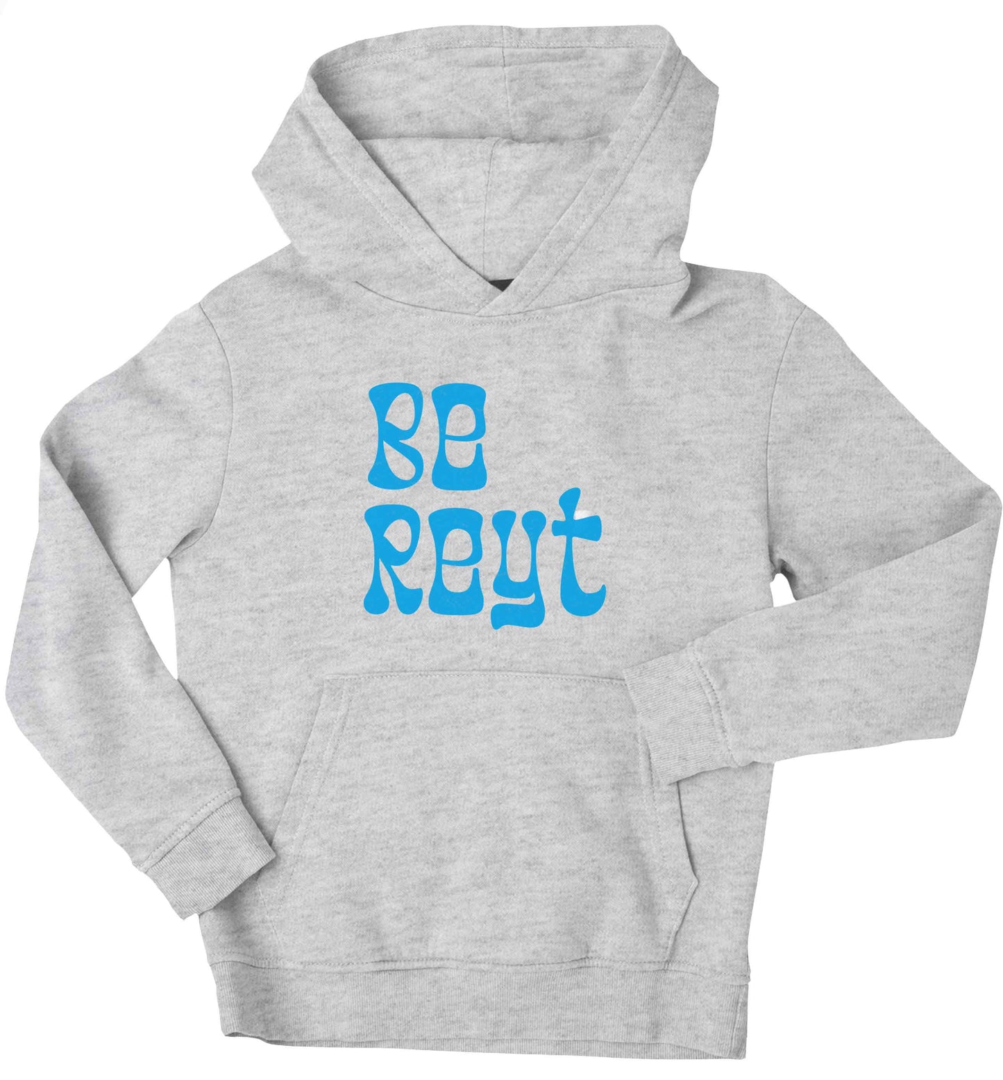 Be reyt children's grey hoodie 12-13 Years