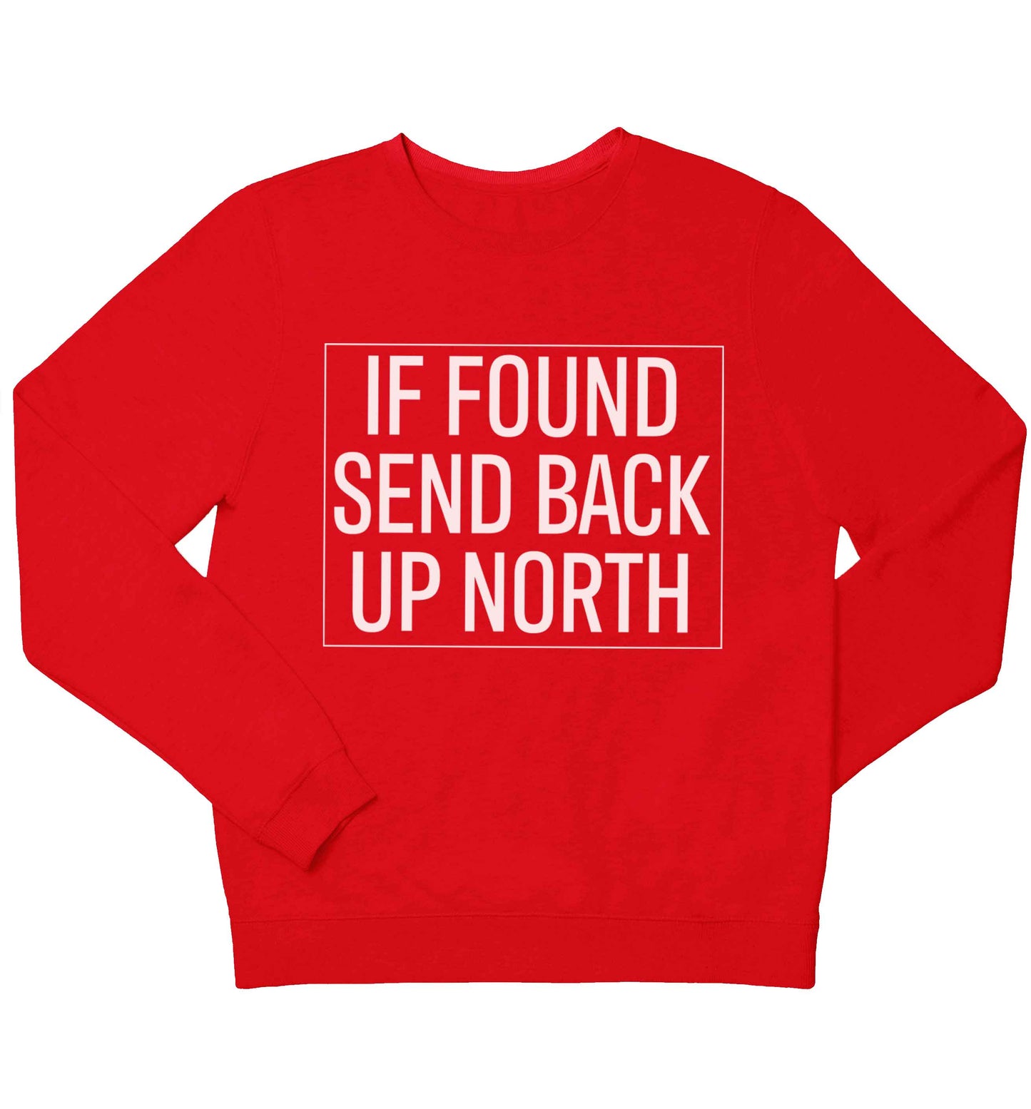 If found send back up North children's grey sweater 12-13 Years